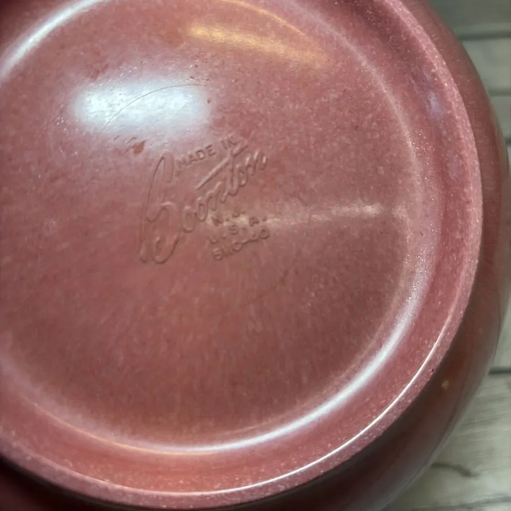 Vintage Boonton Ware NJ Pink MCM Melmac Bowl 511c-4qt RARE